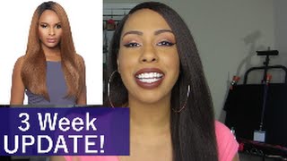 Wig Update!: Outre Dominican Blowout Straight 3 Weeks Later + 2 Other Colors |
