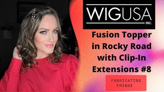 Wig Pro Wig Usa - Human Hair Fusion Topper & Clip In Extensions Demo/Review