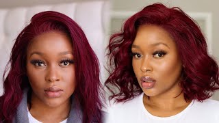 This Is My Colour | *Detailed*  99J Wig Install | Berry'S Fashion Hair