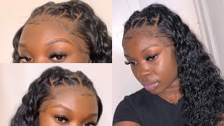 Easy Frontal Rubber Band Hairstyle