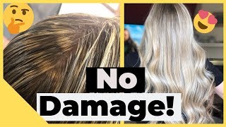 How To Fix Foil Bleed Spots & Stripey Highlights||  No Bleach Color Correction! Easy!