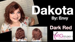 Wiggin With Christi Wig Review | Envy Dakota | Dark Red