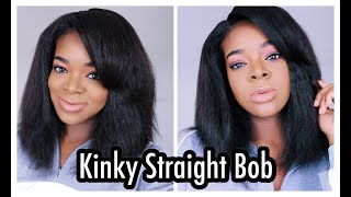 Kinky Straight Bob Wig | Quick Grwm - Ify Yvonne
