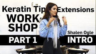 How To Do Hair Extensions! Fusion Extensions Tutorial.
