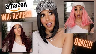 Trying Cheap Amazon Wigs!! * You Will Be Shocked*