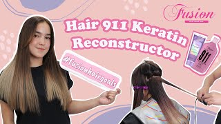 How To: Fusion Hair 911 Keratin Reconstructor | Step By Step Procedure