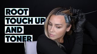 My Step By Step Hair Color & Toner Touch Up Tutorial
