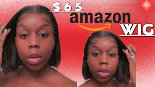 Full Lace Frontal Bob Wig Install | Affordable! |Amazon Wig Review| Skydo
