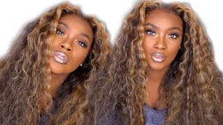 Beginnerfriendly: How To Get Extreme Blonde Highlights On Wig Unit+ Crimping Hair Tutorial Eayon Wig