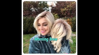 Belle Tress Morning Brew Wig Review | Bombshell Blonde | How To Create Volume | Michelepearl