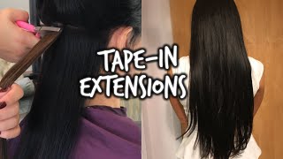All About Tape In Extensions & How To Install Them