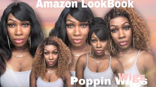 Synthetic Wig Lookbook | Ft. Amazon Wigs