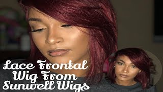 Lace Frontal Bob Wig | Sunwell Wig Hair| Amazon Hair | Unboxing