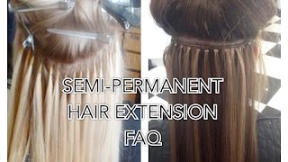 Faq | Semi Permanent Hair Extensions - Microbead & Fusion | Bethanykaaay