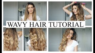 Wavy Hair Tutorial With Clip In Extensions