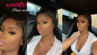 Super Melt! Flawless 13X6 Hd Straight West Kiss Hair Install | Must Have Wig!