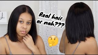 How To Install Frontal Bob Wig
