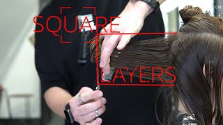 Medium Layered Haircut With Bangs, How To Cut Layers For Medium Length Hair - Nikitochkin