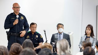 Korean American Hair Salon Shooting Victim Speaks At Meeting With Dallas Police And Local Leaders