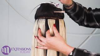 How To Install Tape In Hair Extensions So They Look Natural, Feel Comfortable And Stay In.
