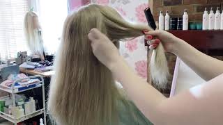 How To Apply / Install Tape In / Tape On Hair Extensions Tutorial