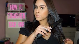 How To Straighten Your Hair & Hair Extensions - Luxury For Princess