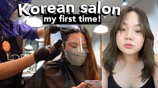 First Time At A Korean Salon, New Hair, Let'S Make Pancakes!  | Ashley Sandrine