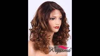 Really Cheap Amazon Prime Kryssma Synthetic Lace Front Wig Tryon  Slayed Wigs!