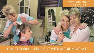 Hair Coloring For Short Pixie Haircuts