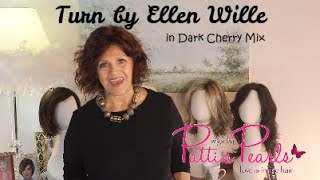 Wig Review:  Turn By Ellen Wille In Dark Cherry Mix.