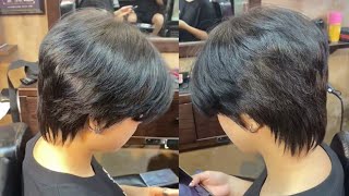Tomboy Hair 360 | Boyish Hair | Korean Short Hair