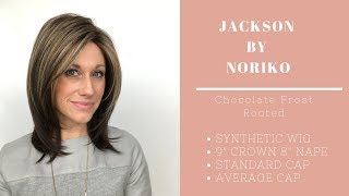Wig Review:  Jackson By Noriko In Chocolate Frost-R