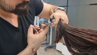 How To Make A Medium Layered Haircut