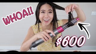 $549 Dyson Airwrap Hair Styler - Worth It? Honest Review & Unboxing (Not Sponsored)
