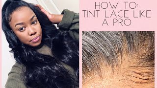 Brown Skinned Girl Approved: How To Tint Your Lace Closures And Frontals