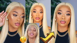 Easy  Step By Step 613 Blonde Wig Install- Ft Julia Hair