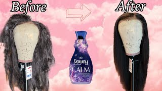 How To Revive Your Human Hair Wig With Fabric Softener | That'S Tiff