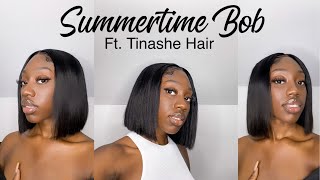 Summertime Mini Frontal Bob Ft. Tinashe Hair