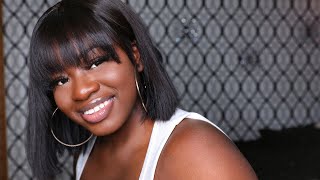 How To:  Styling Fringe Bangs | Closure Wig | Beginner Friendly| Touched Tresses