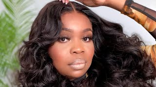 Easy Install 5X5 Undetectable Invisible Glueless Lace Closure Wig