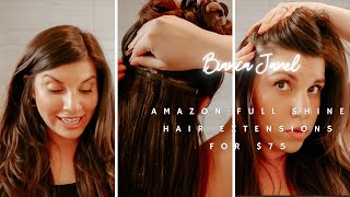 Amazon Clips In Hair Extensions For $75 Review | Full Shine | Bianca Janel