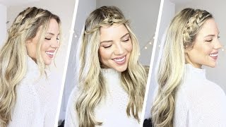 How To: 3 Easy Braided Hairstyles | Coachella | Luxy Hair