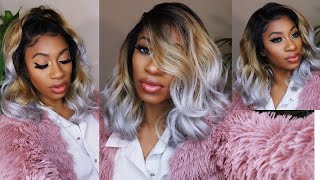 Hd Lace On A Synthetic Wig??? Bobbi Boss Harmony Www.Hairsoflyshop.Com