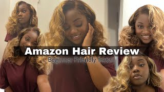 Watch Me Install This 18 In Amazon Wig | Beginner Friendly | Erica Jen.