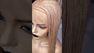 Blonde Micro Twists/Braided  Wig