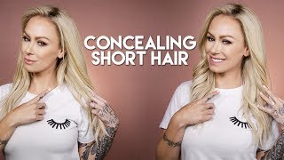 How To: Conceal Short Hair - Hidden Crown