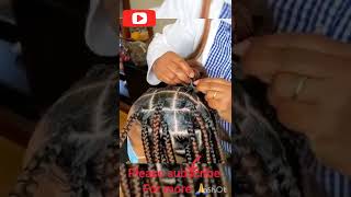 #Short On How To Knotless Box Braids  /Very Detailed