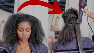 At Home Tips For Styling Natural Thick Hair With Zero Damage