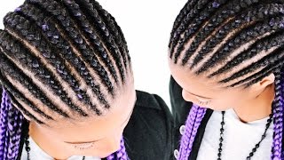 How To: Feed In Braids For Beginners! (Step By Step)