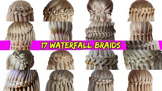17 Waterfall Braids | From Basic To Complicated By Another Braid